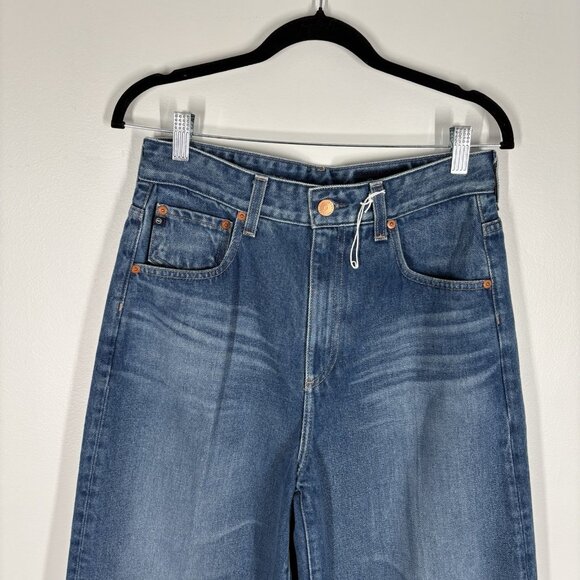 AG Adriano Goldschmied Women 29R Deven High-Rise Ultra Wide Leg Jeans NWT - Picture 4 of 13